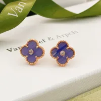 Cheap Van Cleef &amp; Arpels Earrings For Women #1406291 Replica Wholesale [$25.00 USD] [ITEM#1406291] on Replica Van Cleef &amp; Arpels Earrings