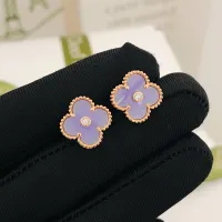 Cheap Van Cleef &amp; Arpels Earrings For Women #1406291 Replica Wholesale [$25.00 USD] [ITEM#1406291] on Replica Van Cleef &amp; Arpels Earrings