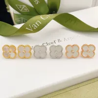 Cheap Van Cleef &amp; Arpels Earrings For Women #1406295 Replica Wholesale [$25.00 USD] [ITEM#1406295] on Replica Van Cleef &amp; Arpels Earrings