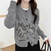 Cheap Moschino Sweaters Long Sleeved For Women #1406305 Replica Wholesale [$72.00 USD] [ITEM#1406305] on Replica Moschino Sweaters