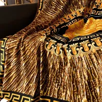 Cheap Versace Blanket #1406365 Replica Wholesale [$72.00 USD] [ITEM#1406365] on Replica Versace Blanket