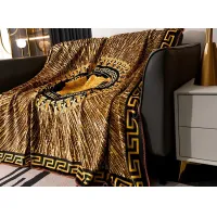 Cheap Versace Blanket #1406366 Replica Wholesale [$115.00 USD] [ITEM#1406366] on Replica Versace Blanket