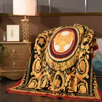 Cheap Versace Blanket #1406367 Replica Wholesale [$64.00 USD] [ITEM#1406367] on Replica Versace Blanket