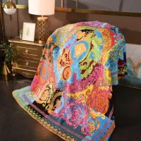 Cheap Versace Blanket #1406406 Replica Wholesale [$64.00 USD] [ITEM#1406406] on Replica Versace Blanket