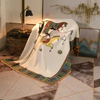 Cheap Hermes Blanket #1406433 Replica Wholesale [$115.00 USD] [ITEM#1406433] on Replica Hermes Blanket