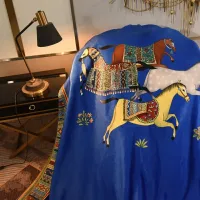 Cheap Hermes Blanket #1406434 Replica Wholesale [$64.00 USD] [ITEM#1406434] on Replica Hermes Blanket