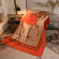 Cheap Hermes Blanket #1406437 Replica Wholesale [$64.00 USD] [ITEM#1406437] on Replica Hermes Blanket