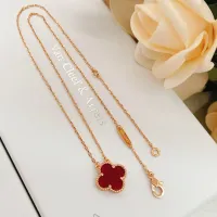 Cheap Van Cleef &amp; Arpels Necklaces For Women #1406550 Replica Wholesale [$25.00 USD] [ITEM#1406550] on Replica Van Cleef &amp; Arpels Necklaces