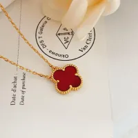 Cheap Van Cleef &amp; Arpels Necklaces For Women #1406551 Replica Wholesale [$25.00 USD] [ITEM#1406551] on Replica Van Cleef &amp; Arpels Necklaces