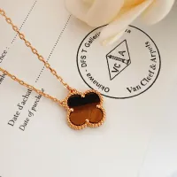 Cheap Van Cleef &amp; Arpels Necklaces For Women #1406556 Replica Wholesale [$25.00 USD] [ITEM#1406556] on Replica Van Cleef &amp; Arpels Necklaces