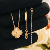 Cheap Van Cleef &amp; Arpels Necklaces For Women #1406558 Replica Wholesale [$25.00 USD] [ITEM#1406558] on Replica Van Cleef &amp; Arpels Necklaces