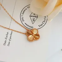 Cheap Van Cleef &amp; Arpels Necklaces For Women #1406558 Replica Wholesale [$25.00 USD] [ITEM#1406558] on Replica Van Cleef &amp; Arpels Necklaces