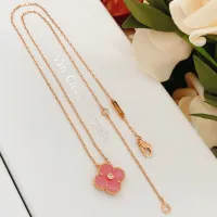 Cheap Van Cleef &amp; Arpels Necklaces For Women #1406561 Replica Wholesale [$25.00 USD] [ITEM#1406561] on Replica Van Cleef &amp; Arpels Necklaces