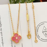 Cheap Van Cleef &amp; Arpels Necklaces For Women #1406562 Replica Wholesale [$25.00 USD] [ITEM#1406562] on Replica Van Cleef &amp; Arpels Necklaces
