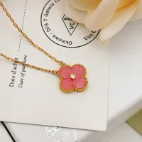 Cheap Van Cleef &amp; Arpels Necklaces For Women #1406562 Replica Wholesale [$25.00 USD] [ITEM#1406562] on Replica Van Cleef &amp; Arpels Necklaces
