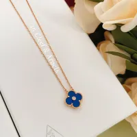 Cheap Van Cleef &amp; Arpels Necklaces For Women #1406564 Replica Wholesale [$25.00 USD] [ITEM#1406564] on Replica Van Cleef &amp; Arpels Necklaces