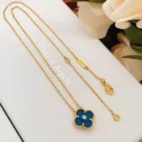 Cheap Van Cleef &amp; Arpels Necklaces For Women #1406565 Replica Wholesale [$25.00 USD] [ITEM#1406565] on Replica Van Cleef &amp; Arpels Necklaces