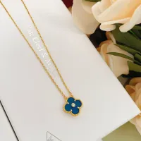 Cheap Van Cleef &amp; Arpels Necklaces For Women #1406565 Replica Wholesale [$25.00 USD] [ITEM#1406565] on Replica Van Cleef &amp; Arpels Necklaces