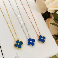 Cheap Van Cleef &amp; Arpels Necklaces For Women #1406565 Replica Wholesale [$25.00 USD] [ITEM#1406565] on Replica Van Cleef &amp; Arpels Necklaces