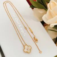 Cheap Van Cleef &amp; Arpels Necklaces For Women #1406567 Replica Wholesale [$25.00 USD] [ITEM#1406567] on Replica Van Cleef &amp; Arpels Necklaces