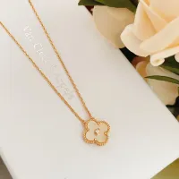 Cheap Van Cleef &amp; Arpels Necklaces For Women #1406567 Replica Wholesale [$25.00 USD] [ITEM#1406567] on Replica Van Cleef &amp; Arpels Necklaces