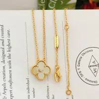 Cheap Van Cleef &amp; Arpels Necklaces For Women #1406568 Replica Wholesale [$25.00 USD] [ITEM#1406568] on Replica Van Cleef &amp; Arpels Necklaces