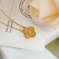 Cheap Van Cleef &amp; Arpels Necklaces For Women #1406568 Replica Wholesale [$25.00 USD] [ITEM#1406568] on Replica Van Cleef &amp; Arpels Necklaces