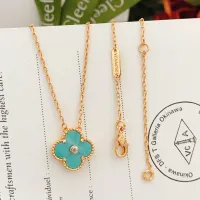 Cheap Van Cleef &amp; Arpels Necklaces For Women #1406570 Replica Wholesale [$25.00 USD] [ITEM#1406570] on Replica Van Cleef &amp; Arpels Necklaces