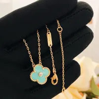 Cheap Van Cleef &amp; Arpels Necklaces For Women #1406570 Replica Wholesale [$25.00 USD] [ITEM#1406570] on Replica Van Cleef &amp; Arpels Necklaces