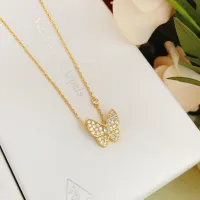 Cheap Van Cleef &amp; Arpels Necklaces For Women #1406573 Replica Wholesale [$25.00 USD] [ITEM#1406573] on Replica Van Cleef &amp; Arpels Necklaces