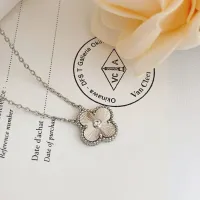 Cheap Van Cleef &amp; Arpels Necklaces For Women #1406574 Replica Wholesale [$25.00 USD] [ITEM#1406574] on Replica Van Cleef &amp; Arpels Necklaces