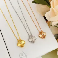 Cheap Van Cleef &amp; Arpels Necklaces For Women #1406574 Replica Wholesale [$25.00 USD] [ITEM#1406574] on Replica Van Cleef &amp; Arpels Necklaces