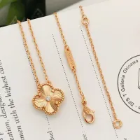Cheap Van Cleef &amp; Arpels Necklaces For Women #1406575 Replica Wholesale [$25.00 USD] [ITEM#1406575] on Replica Van Cleef &amp; Arpels Necklaces