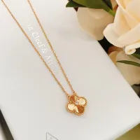 Cheap Van Cleef &amp; Arpels Necklaces For Women #1406575 Replica Wholesale [$25.00 USD] [ITEM#1406575] on Replica Van Cleef &amp; Arpels Necklaces
