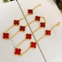 Cheap Van Cleef &amp; Arpels Necklaces For Women #1406579 Replica Wholesale [$45.00 USD] [ITEM#1406579] on Replica Van Cleef &amp; Arpels Necklaces