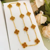 Cheap Van Cleef &amp; Arpels Necklaces For Women #1406580 Replica Wholesale [$45.00 USD] [ITEM#1406580] on Replica Van Cleef &amp; Arpels Necklaces
