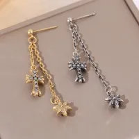 Cheap Chrome Hearts Earrings For Women #1406695 Replica Wholesale [$39.00 USD] [ITEM#1406695] on Replica Chrome Hearts Earrings