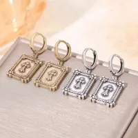 Cheap Chrome Hearts Earrings For Women #1406701 Replica Wholesale [$39.00 USD] [ITEM#1406701] on Replica Chrome Hearts Earrings
