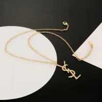 Cheap Yves Saint Laurent YSL Necklaces #1406731 Replica Wholesale [$29.00 USD] [ITEM#1406731] on Replica Yves Saint Laurent YSL Necklaces