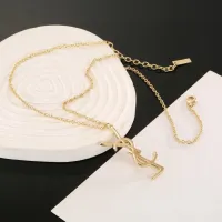 Cheap Yves Saint Laurent YSL Necklaces #1406731 Replica Wholesale [$29.00 USD] [ITEM#1406731] on Replica Yves Saint Laurent YSL Necklaces
