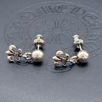 Cheap Chrome Hearts Earrings #1406752 Replica Wholesale [$25.00 USD] [ITEM#1406752] on Replica Chrome Hearts Earrings