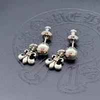 Cheap Chrome Hearts Earrings #1406752 Replica Wholesale [$25.00 USD] [ITEM#1406752] on Replica Chrome Hearts Earrings