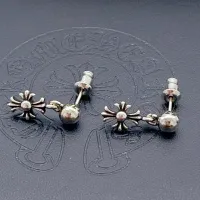 Cheap Chrome Hearts Earrings #1406754 Replica Wholesale [$25.00 USD] [ITEM#1406754] on Replica Chrome Hearts Earrings