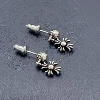 Cheap Chrome Hearts Earrings #1406754 Replica Wholesale [$25.00 USD] [ITEM#1406754] on Replica Chrome Hearts Earrings