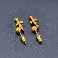 Cheap Chrome Hearts Earrings #1406756 Replica Wholesale [$25.00 USD] [ITEM#1406756] on Replica Chrome Hearts Earrings