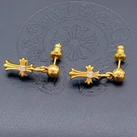 Cheap Chrome Hearts Earrings #1406756 Replica Wholesale [$25.00 USD] [ITEM#1406756] on Replica Chrome Hearts Earrings