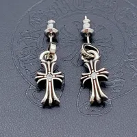 Cheap Chrome Hearts Earrings #1406757 Replica Wholesale [$25.00 USD] [ITEM#1406757] on Replica Chrome Hearts Earrings