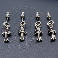 Cheap Chrome Hearts Earrings #1406757 Replica Wholesale [$25.00 USD] [ITEM#1406757] on Replica Chrome Hearts Earrings