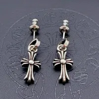 Cheap Chrome Hearts Earrings #1406758 Replica Wholesale [$25.00 USD] [ITEM#1406758] on Replica Chrome Hearts Earrings
