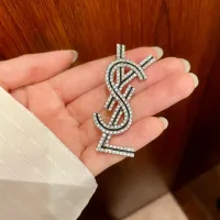 Cheap Yves Saint Laurent Brooches For Women #1406773 Replica Wholesale [$29.00 USD] [ITEM#1406773] on Replica Yves Saint Laurent Brooches